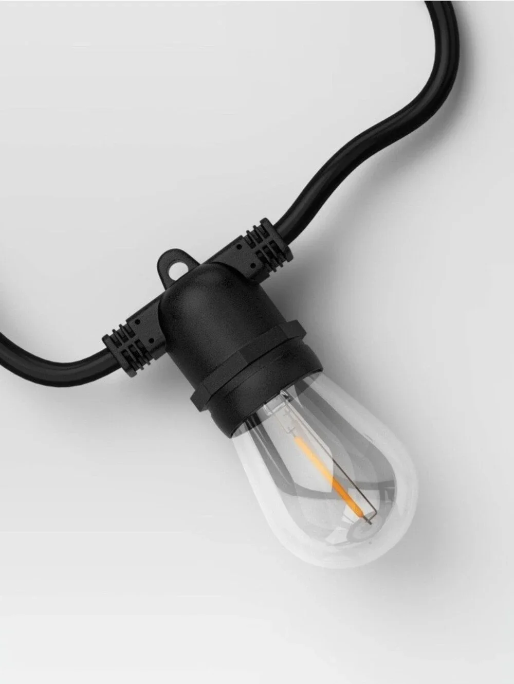 Threshold 10ct LED Non-Drop Outdoor Café String Lights